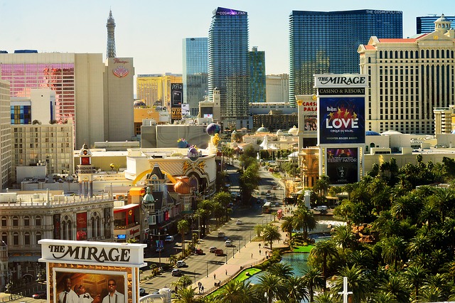 Mapa de Las Vegas Strip para turistas