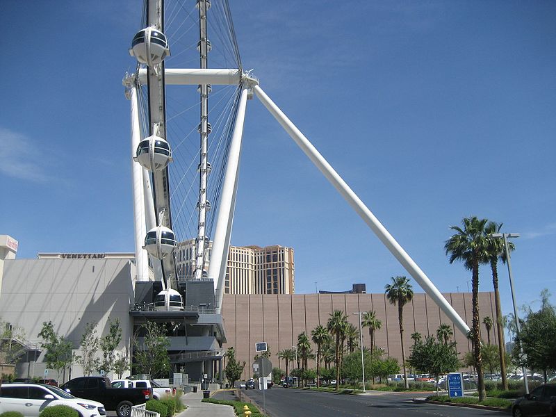 Roda-gigante Las Vegas altura
