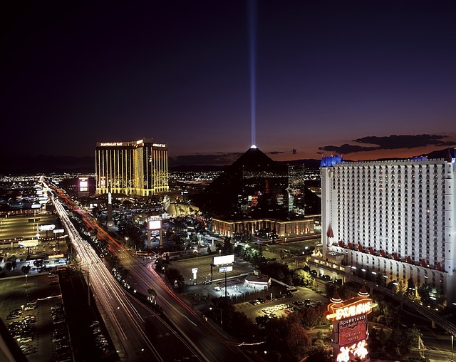 Atividades noturnas em Las Vegas