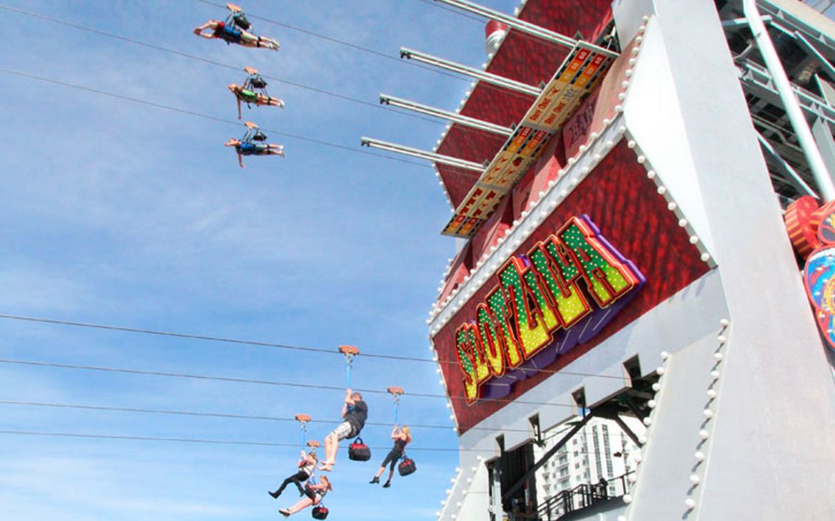 Aventura em Las Vegas: atrações radicais na Cidade do Pecado